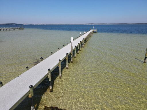 Wood-free dock from HMP Marine Construction