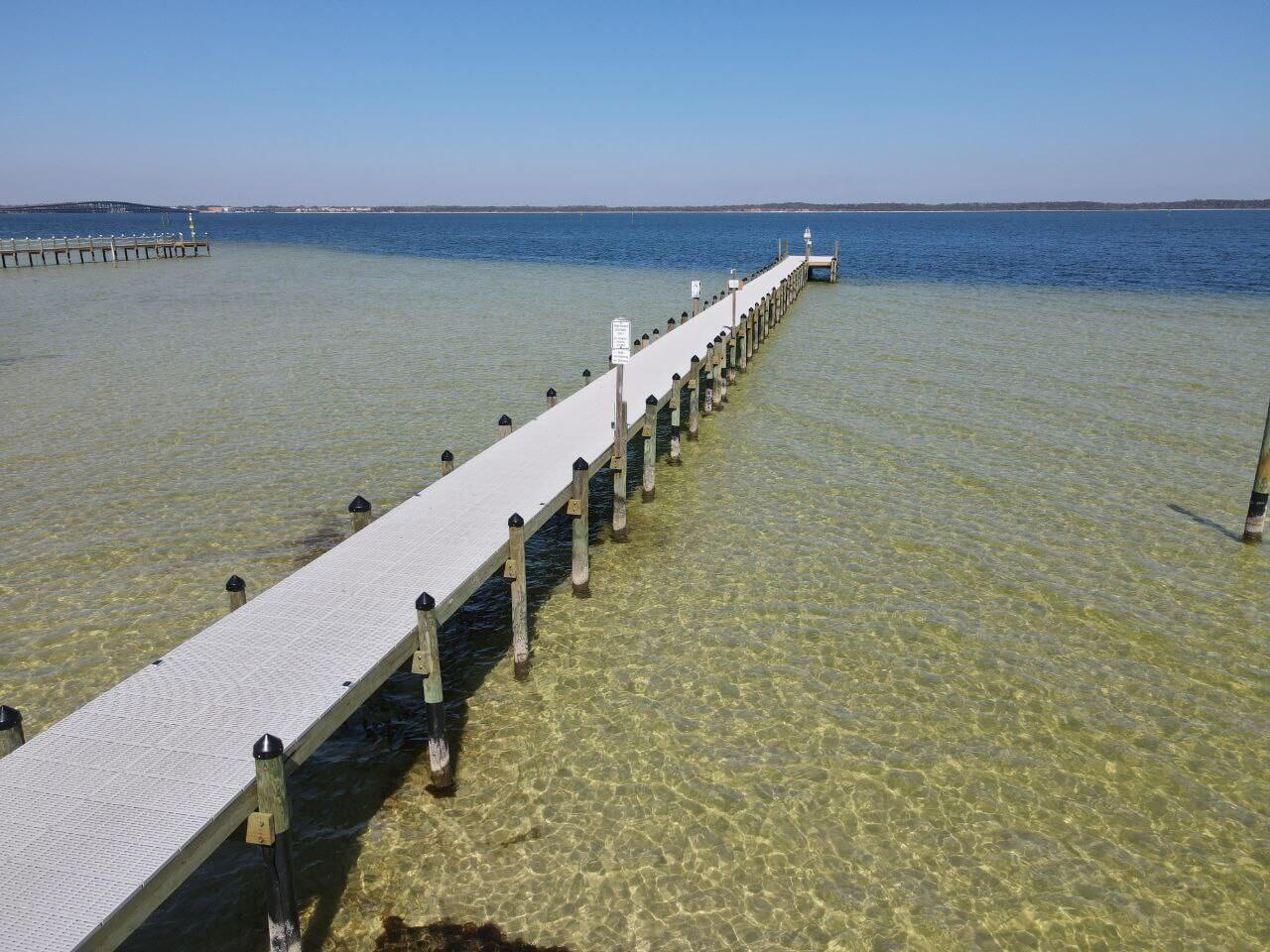 Wood-free dock from HMP Marine Construction