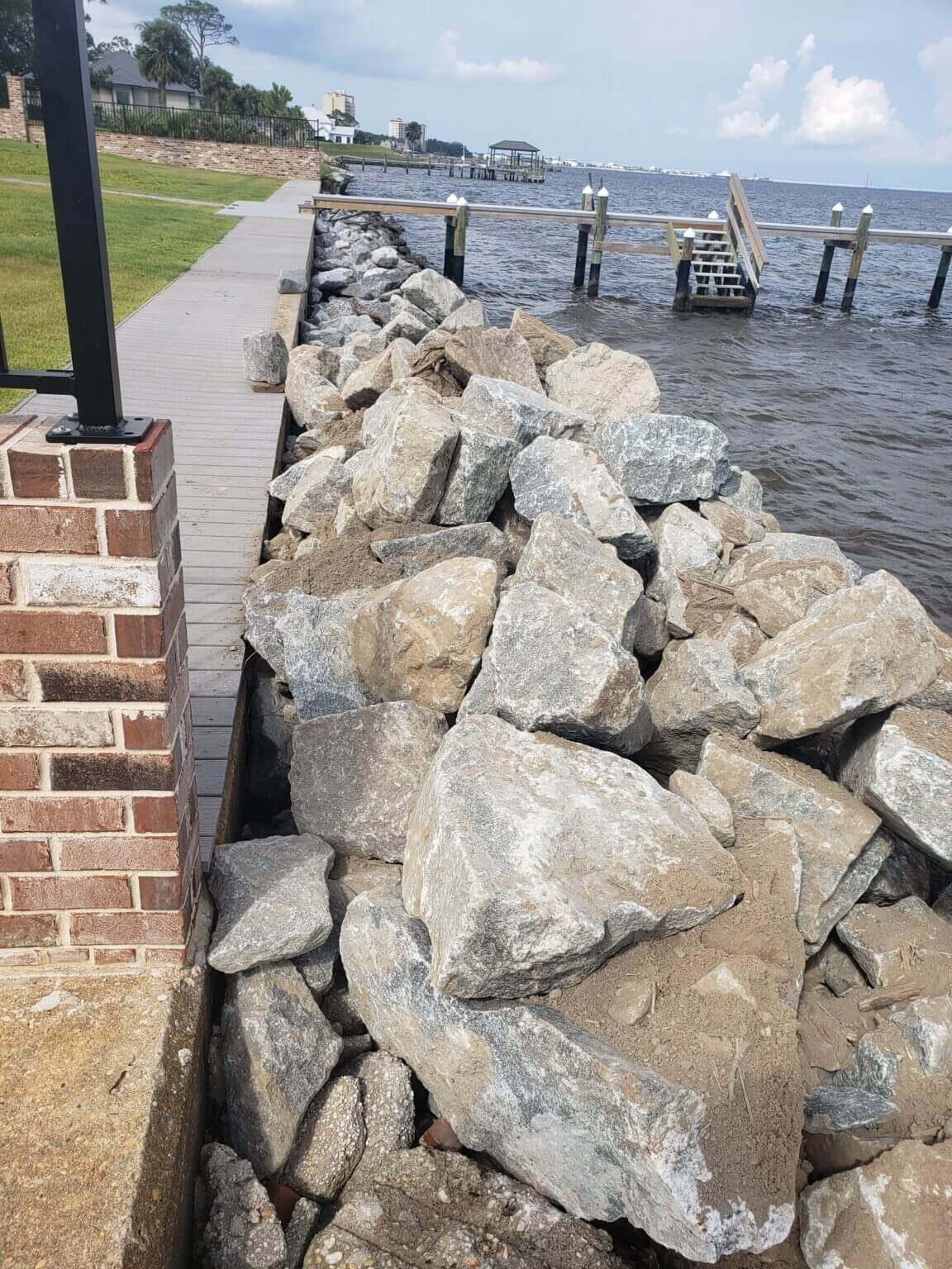 Seawall Construction, Bulkhead & Riprap Erosion Control Pensacola